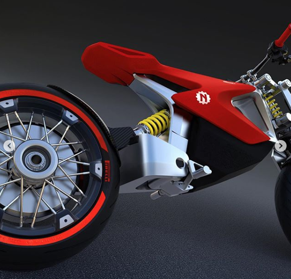 Electric Motorcycles News - Nito N4 Concept Electric Urban Motard