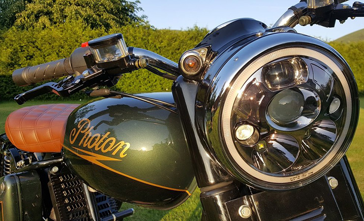 Photon electric classic motorcycle | electric motorcycles news