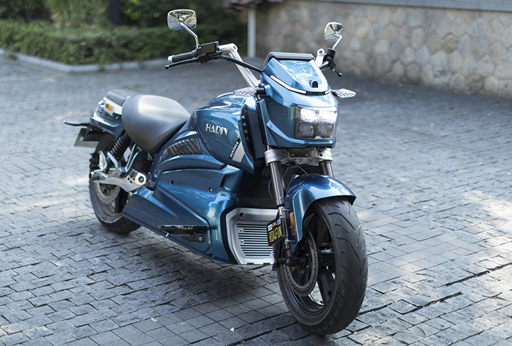 electric c ruiser Panther from Hadin | Electric Motorcycles News