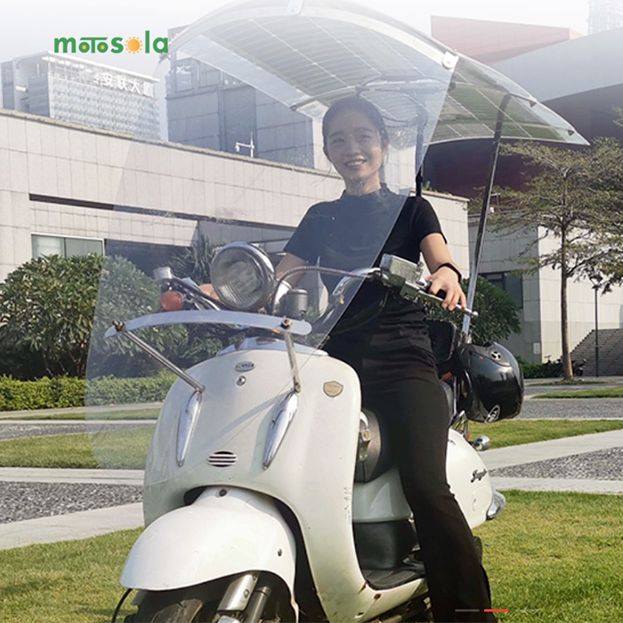 Motosola solar canopy | Electric Motorcycles News