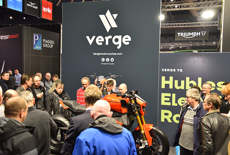 Verge Motorcycles | MOTORbeurs Utrecht | Electric Motorcycles News