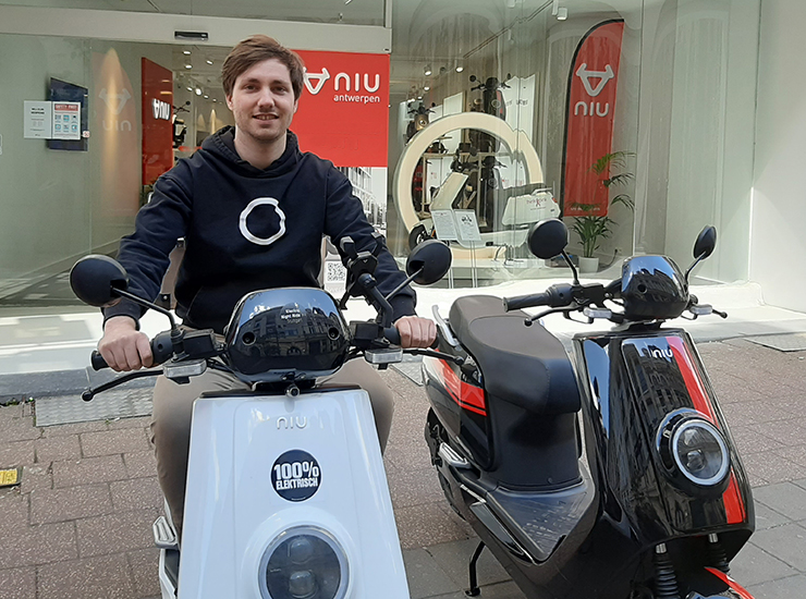 NIU Antwerpen - Flagshipstore Belgium - Electric Motorcycles News