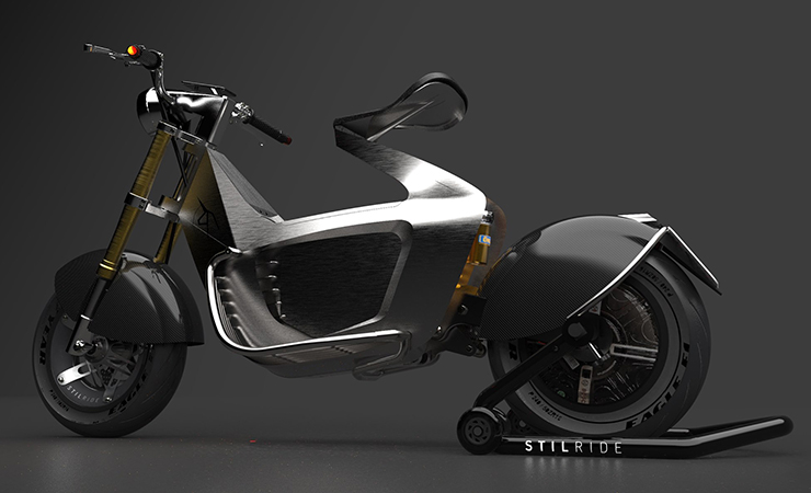 STILRIDE - Electric Scooter by industrial origami - THE PACK - Electric Motorcycles News