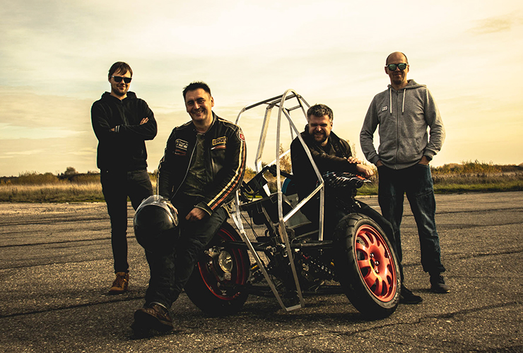 AKO Trike - crowdfunding campaign - THE PACK - Electric Motorcycles News