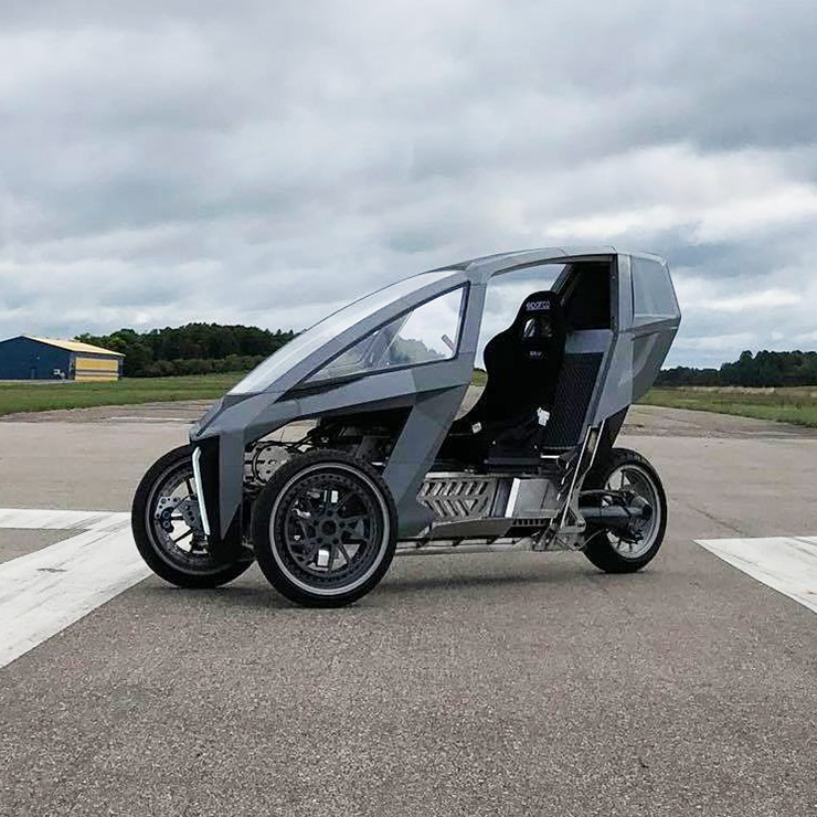 AKO Trike - crowdfunding campaign - THE PACK - Electric Motorcycles News