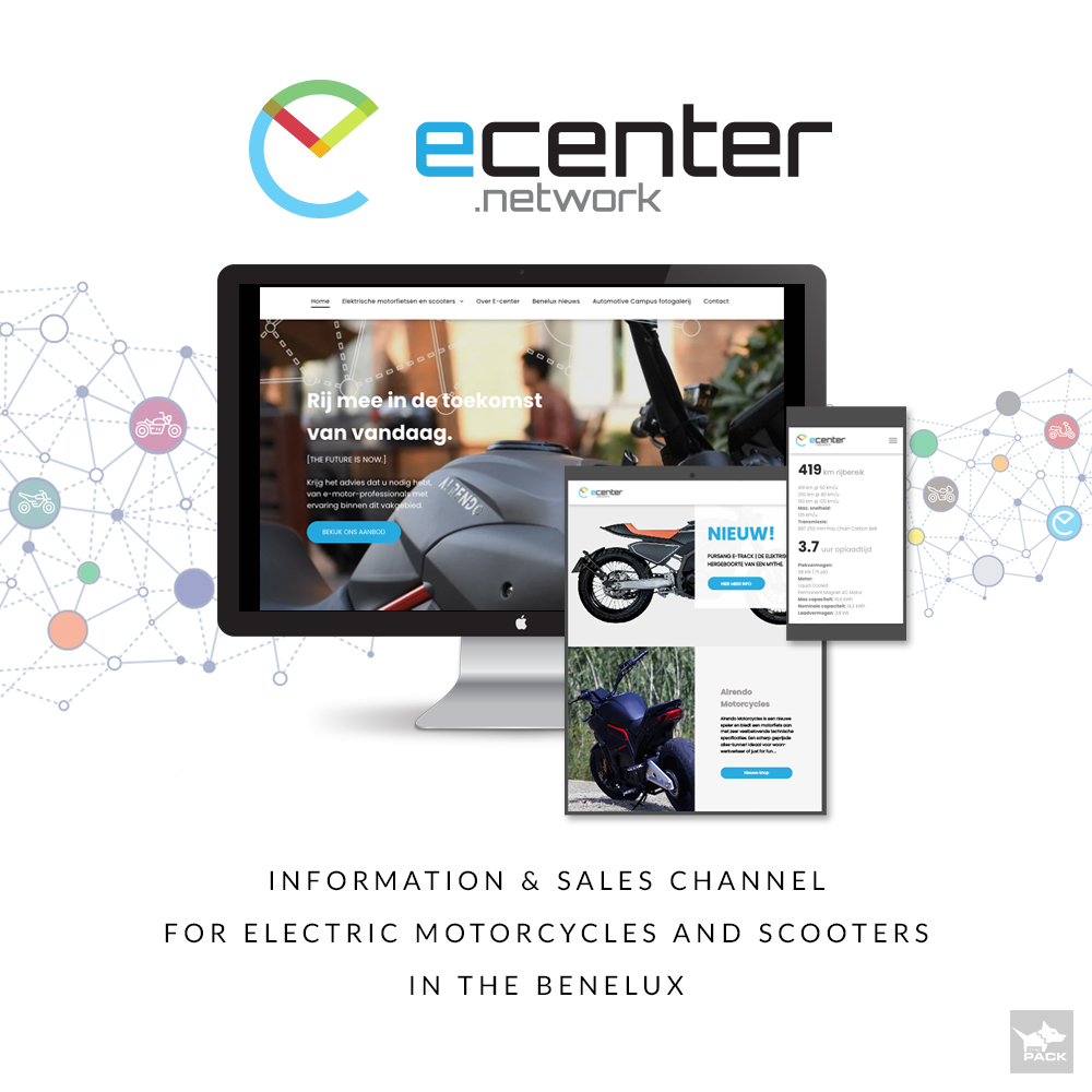 E-center Network Benelux Shop - THE PACK - Electric Motorcycles News