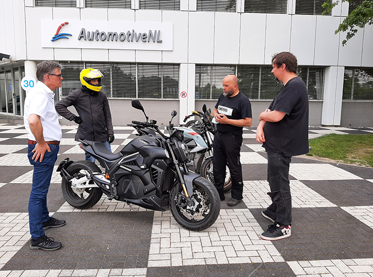 Alrendo Motorcycles Test Days - E-center - THE PACK - Electric Motorcycles News