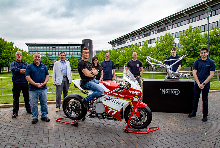 Norton Motorcycles - University of Warwick - THE PACK - Electric Motorcycles News