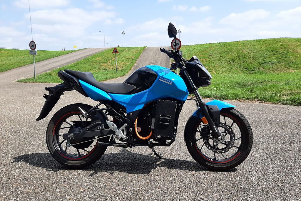 Saietta Group test Axial Flux Motor - THE PACK - Electric Motorcycles News