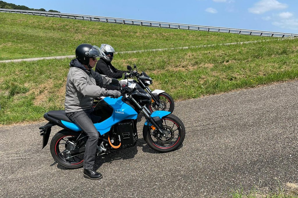 Saietta Group test Axial Flux Motor - THE PACK - Electric Motorcycles News